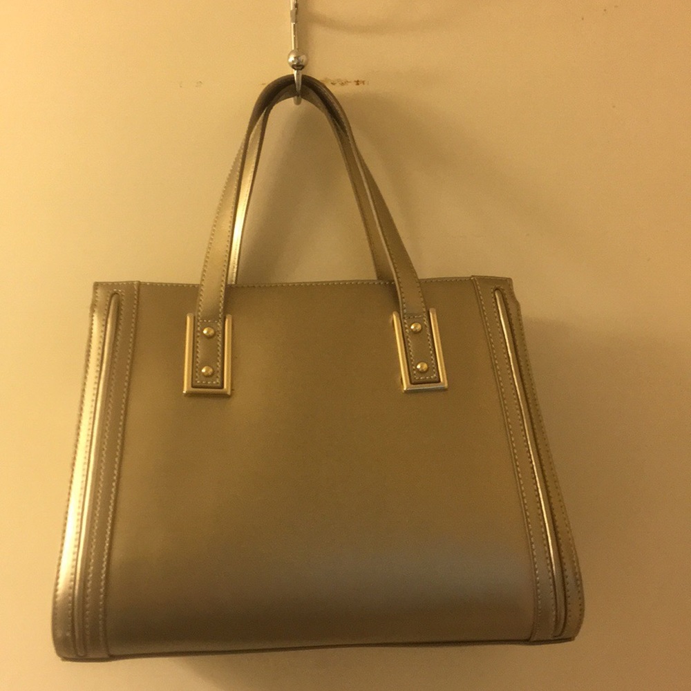 Gianni Bini Gold bucket bag